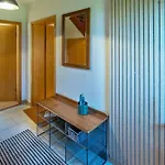公寓 Deichhaus- Gartenwohnung *